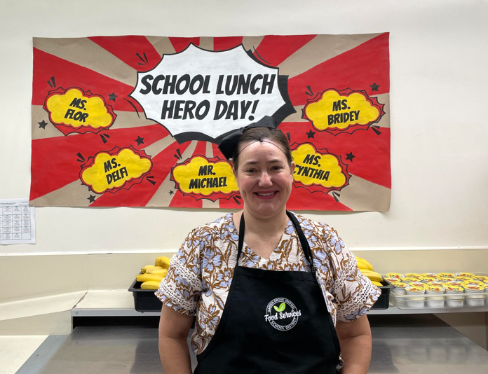 School Nutrition Hero Marshall Elementary